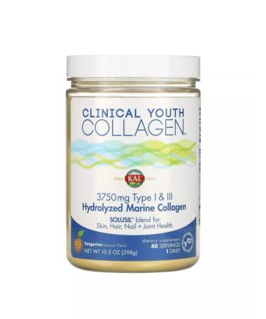 KAL Collagen Clinical Youth Collagen 298 grams - Buy Online on GoSupps.com