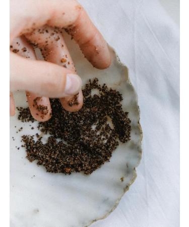 Pure Perm Body scrub coffee natural mint 250 g - Buy Online on GoSupps.com