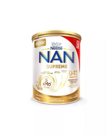 NAN Milk children's mixture of NAS SUPREME 0-12 months. 400g 4pcs - Buy Online on GoSupps.com
