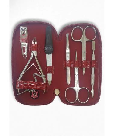 ZINGER Manicure set (genuine leather)