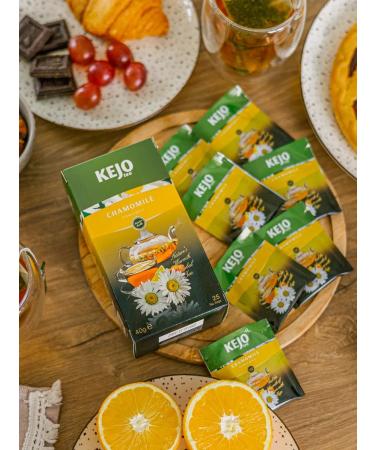 KEJO Chamomile tea in bags - Buy Online on GoSupps.com