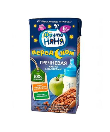 Frutonyanya Buckwheat porridge with apple 0.2 l 18 pcs - Buy Online on GoSupps.com