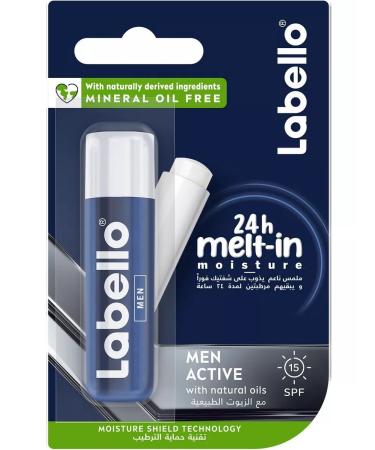 Labello Male lip balm 5.5 ml - Buy Online on GoSupps.com