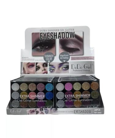 DoDo Girl Eye shadows with sparkles