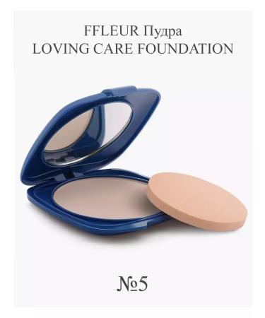 ffleur Compact Loving Care Foundation powder in shade No. 05