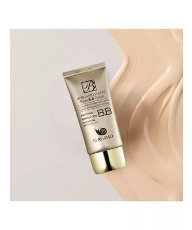 Bergamo BB cream with a moisturizing effect with a snail mucin - Buy Online on GoSupps.com