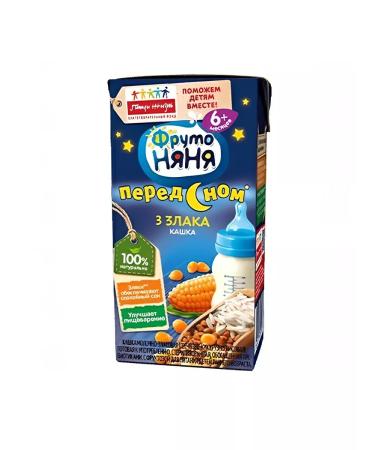 Frutonyanya Porridge Dairy 3 Zhelak 0.2 l 18 pcs - Buy Online on GoSupps.com