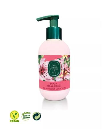 EYUP SABRI TUNCER Hand and body lotion "Japanese cherry" - Buy Online on GoSupps.com