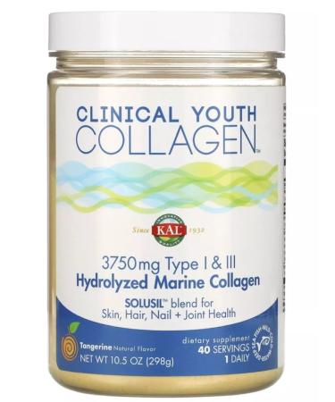 KAL Collagen Clinical Youth Collagen 298 grams term 07.2025 - Buy Online on GoSupps.com