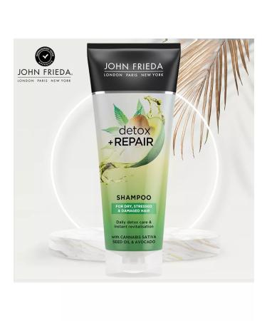 John Frieda Detox & Repair shampoo with avocado oil 250 ml
