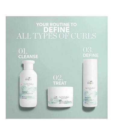 Wella Professional Nutricurls mask is nutritious for curly hair 150ml - Buy Online on GoSupps.com