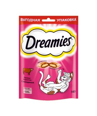 DREAMIES Training treating Cat Proverbs Beef 140 g - Buy Online on GoSupps.com