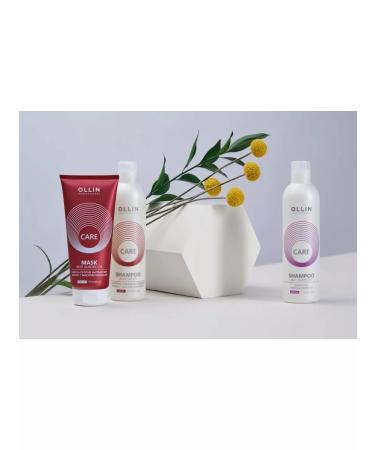 Ollin Professional Shampoo for vapor hair loss with almond oil - Buy Online on GoSupps.com