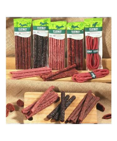 TiTBiT Titbit dog treats Titbit treat for dogs Parms sausage for dogs 120 g - Buy Online on GoSupps.com