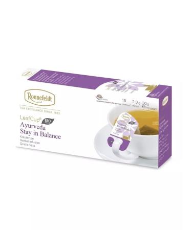 RONNEFELDT Tea Ronnefeld Leaf Cup Ayurveda Stay in Balance - Buy Online on GoSupps.com