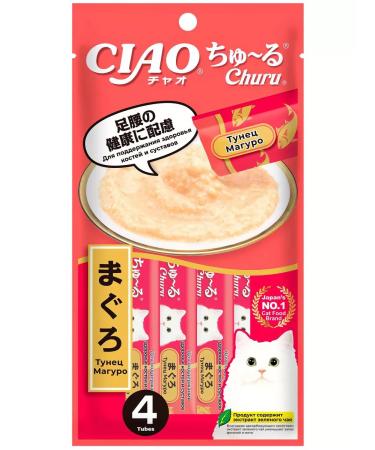 Inaba CIAO Chuuru Tornshot for Cats Maguro's Tuna 56 g