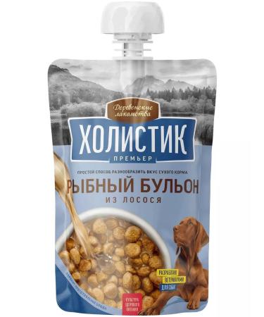 Country delicacies Carnation Fish broth for dogs salmon 160 gx10 pcs