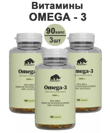 Prime Kraft Omega-3 1000 90 pcs-3UP