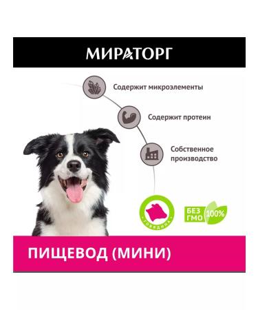 Miratorg A treat for dogs esophagus (mini) beef 60g - Buy Online on GoSupps.com