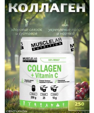 MuscleLab Collagen with vitamin C Collagen + Vitamin C 25 servings