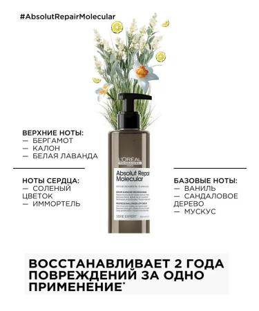 L'Oreal Professionnel Hair Wing L'Oreal Absolut Repair Molecular Serum - Buy Online on GoSupps.com