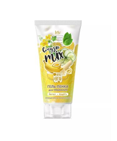 Iris Cosmetic Gel-peen for washing banana+cucumber 170 g of smoothie mix