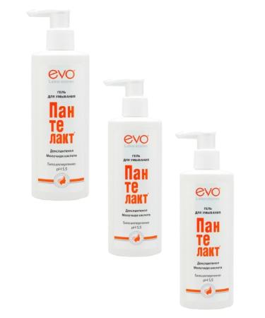 EVO Launching gel with lactic acid 200 ml 3pcs