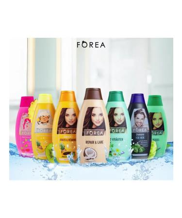 Forea Hair shampoo male Shampoo for Men 500 ml Germany - Buy Online on GoSupps.com