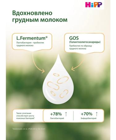 Hipp Milk Milk Combiotic 2 from 6 months 2x900g - Buy Online on GoSupps.com