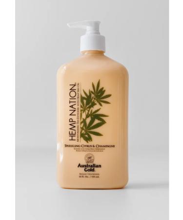 Australian Gold Hemp Nation Sparkling Citrus Champagne moisturizer