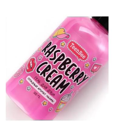 TeenBee Moisturizing shower gel 500 ml raspberry aroma - Buy Online on GoSupps.com