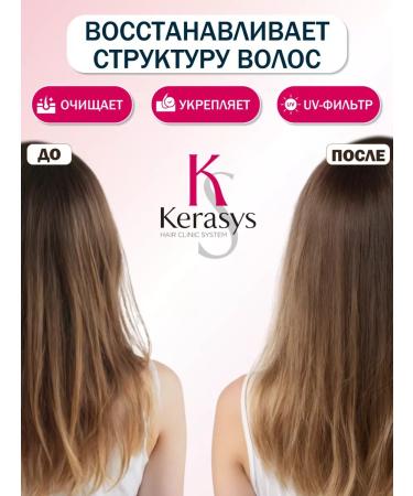 KeraSys Set Moisturizing shampoo + air conditioning 2x400 ml - Buy Online on GoSupps.com