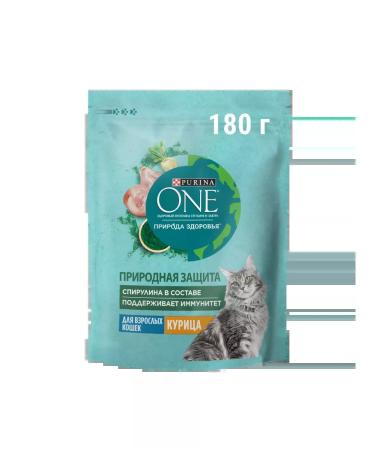 PURINA ONE CAT 'Nature of Health' Spirulin and Chicken 180 g 5 pcs