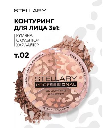 Stellary Facial circuit powder sculptor highlighter Face Sculptor 02
