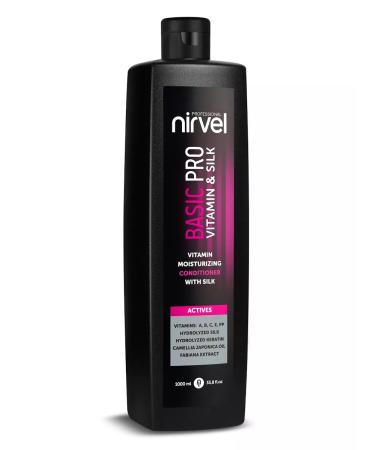 Nirvel Professional Moisturizing hair conditioner Basic Pro with silk 1000 ml