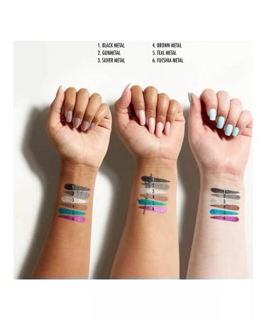 NYX Professional Makeup Waterproof metal liner for the eyes and body tone 02 - Buy Online on GoSupps.com