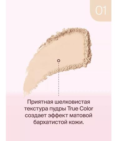 DIVAGE Face powder compact True Color tone 01 Fair - Buy Online on GoSupps.com