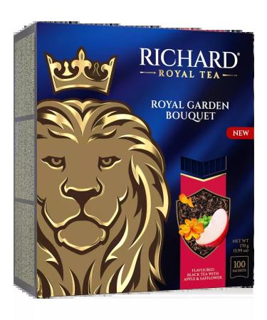 Richard Black tea in sashes 100 pieces with an apple - Buy Online on GoSupps.com