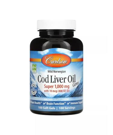 Carlson Labs COD Liver Oil Bulk fatty