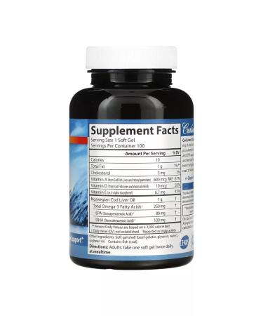 Carlson Labs COD Liver Oil Bulk fatty - Buy Online on GoSupps.com