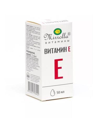 mirrolla Vitamin E TOKOPOROL is natural 50 ml - Buy Online on GoSupps.com