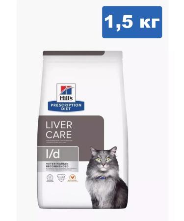 HILL'S Dry food for cats L D Liver Care with chicken 1.5 kg