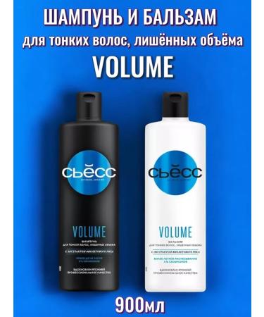 Syoss Shampoo and balm for thin hair devoid of volume