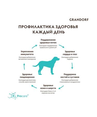 Grandorf Dry food for dogs of large breeds with turkey - 3 kg - Buy Online on GoSupps.com