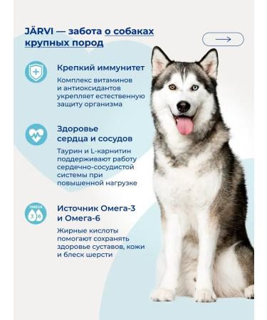 Jarvi elaman Dry food holistic for dogs of medium and large breeds 400 g - Buy Online on GoSupps.com