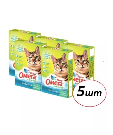 Omega Neo Multivitamins with cat's mint for cats 5us 90Tab - Buy Online on GoSupps.com