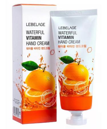 Lebelage Waterful vitamin hand cream with vitamins 100ml - Buy Online on GoSupps.com