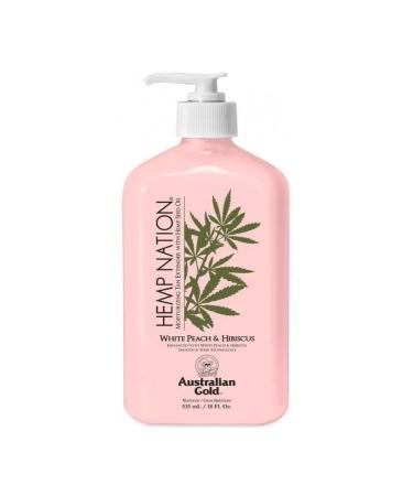 Australian Gold White Peach & Hibiscus Body lotion Hemp National - Buy Online on GoSupps.com