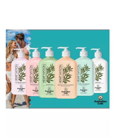 Australian Gold White Peach & Hibiscus Body lotion Hemp National - Buy Online on GoSupps.com