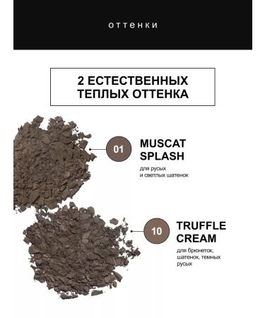 Bespecial Palette of eyebrow shadows 2 colors of 10 g - Buy Online on GoSupps.com